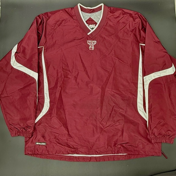 Texas A&M Aggies Pullover Jacket Mens Size XL Windbreaker - Picture 1 of 6